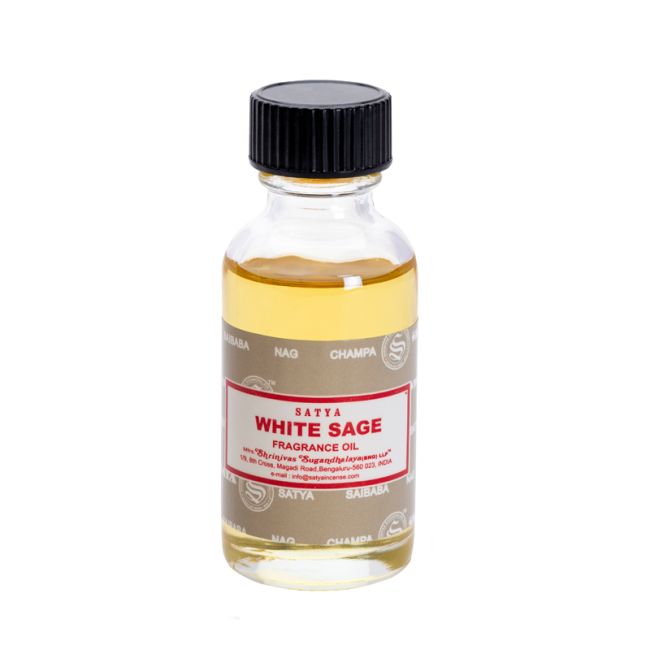 Satya 30ml Perfumed Fragrance Oil - White Sage