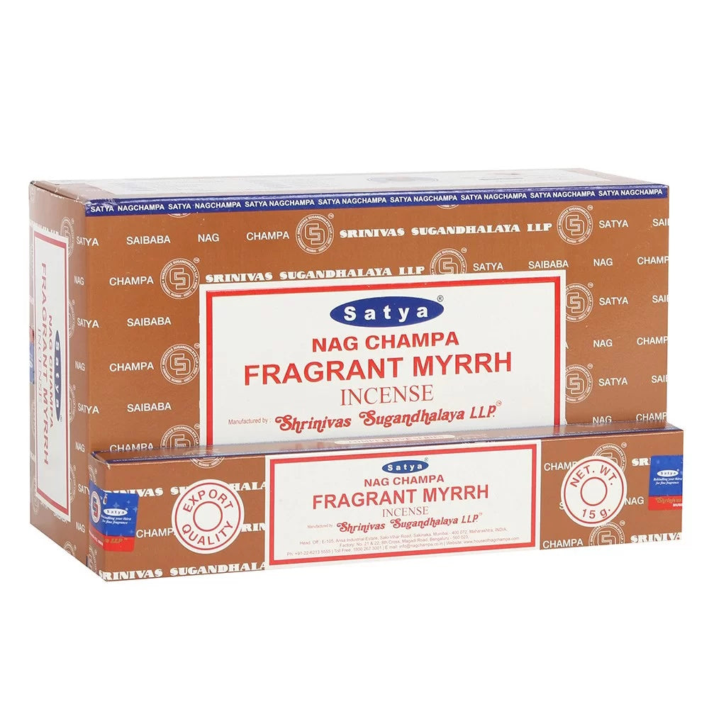 Satya Incense Sticks - Fragrant Myrrh