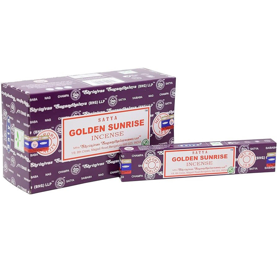 Satya Incense Sticks - Golden Sunrise