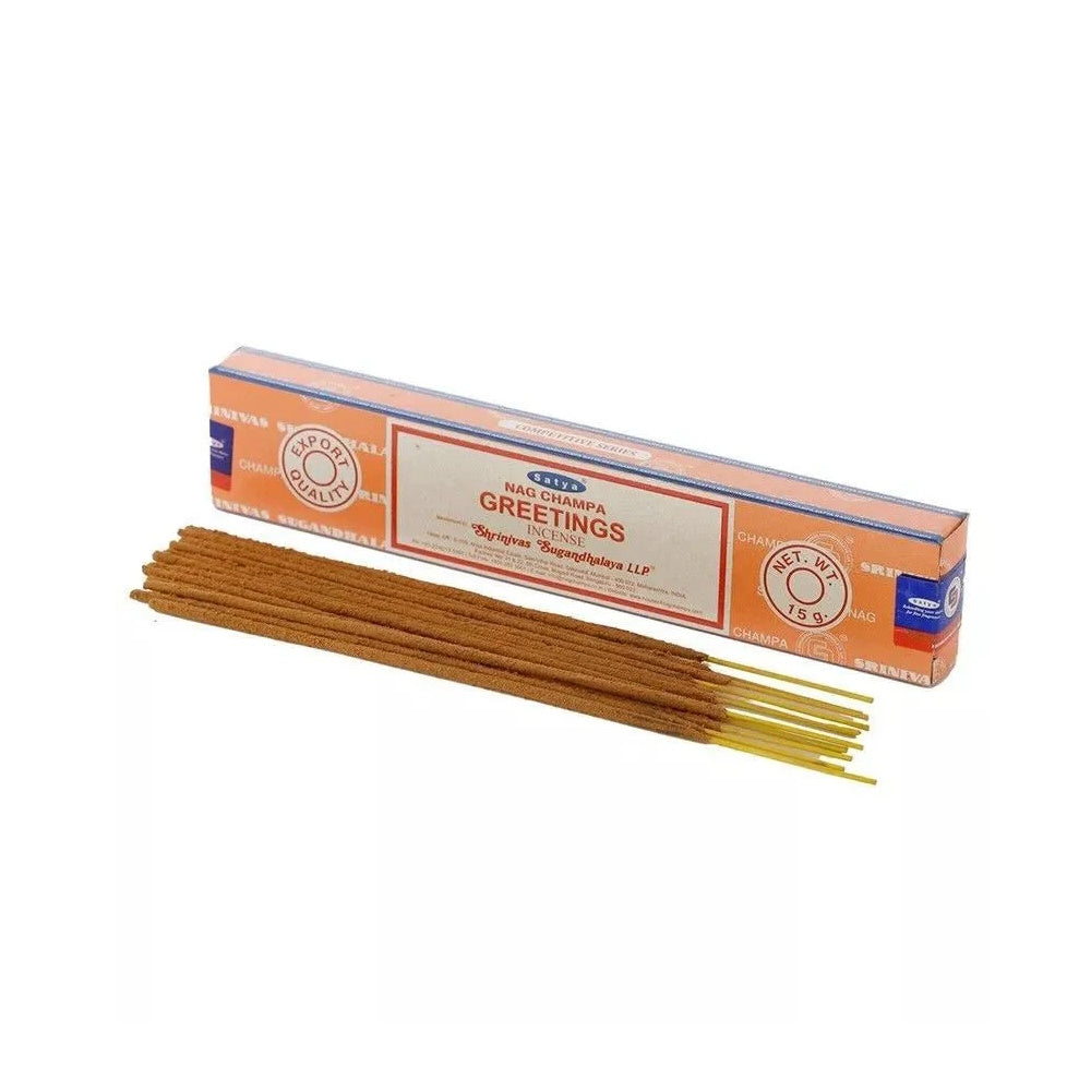 Satya Incense Sticks - Greetings
