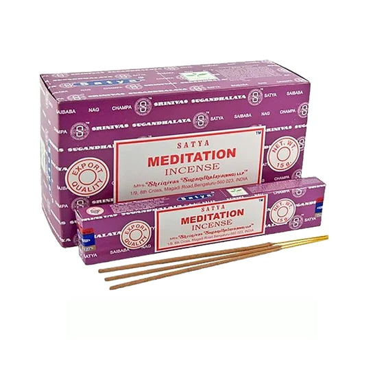 Satya Incense Sticks - Meditation