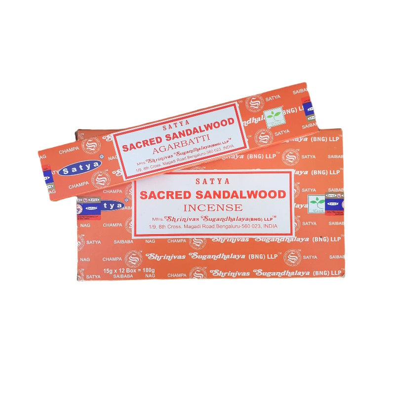 Satya Incense Sticks - Sacred Sandalwood