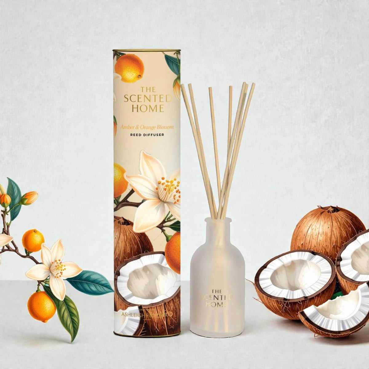 Amber & Orange Blossom Reed Diffuser - 150ml