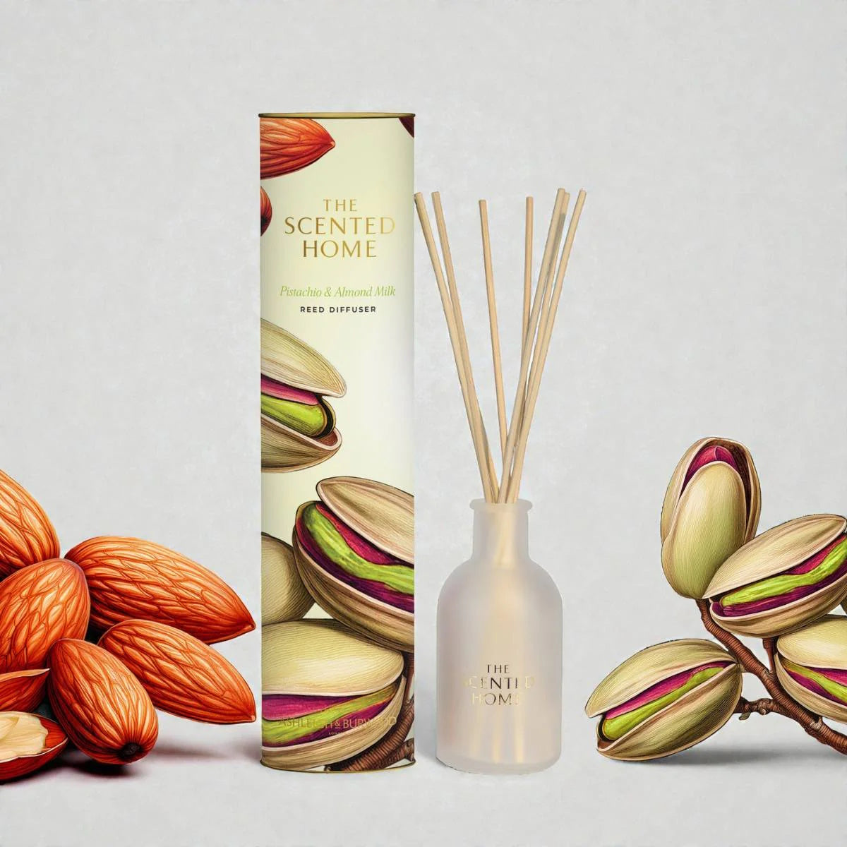 Pistachio & Almond Milk Reed Diffuser- 150ml