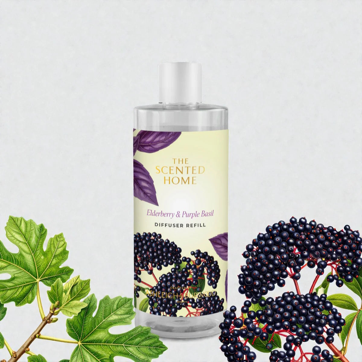 Elderberry & Purple Basil Reed Diffuser REFILL - 300ml