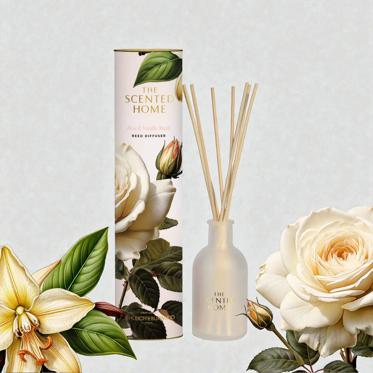 Rose & Vanilla Musk Reed Diffuser - 150ml