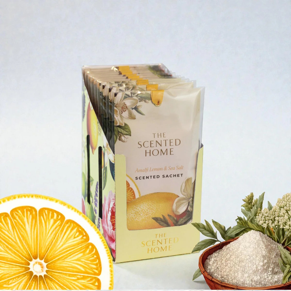 Amalfi Lemon & Sea Salt Scented Sachet