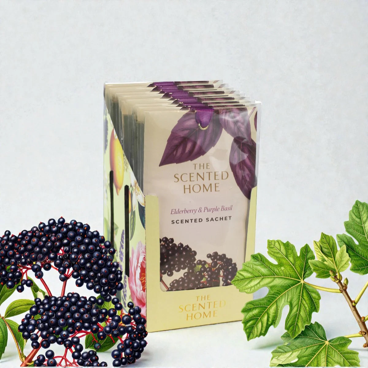 Elderberry & Purple Basil Scented Sachet