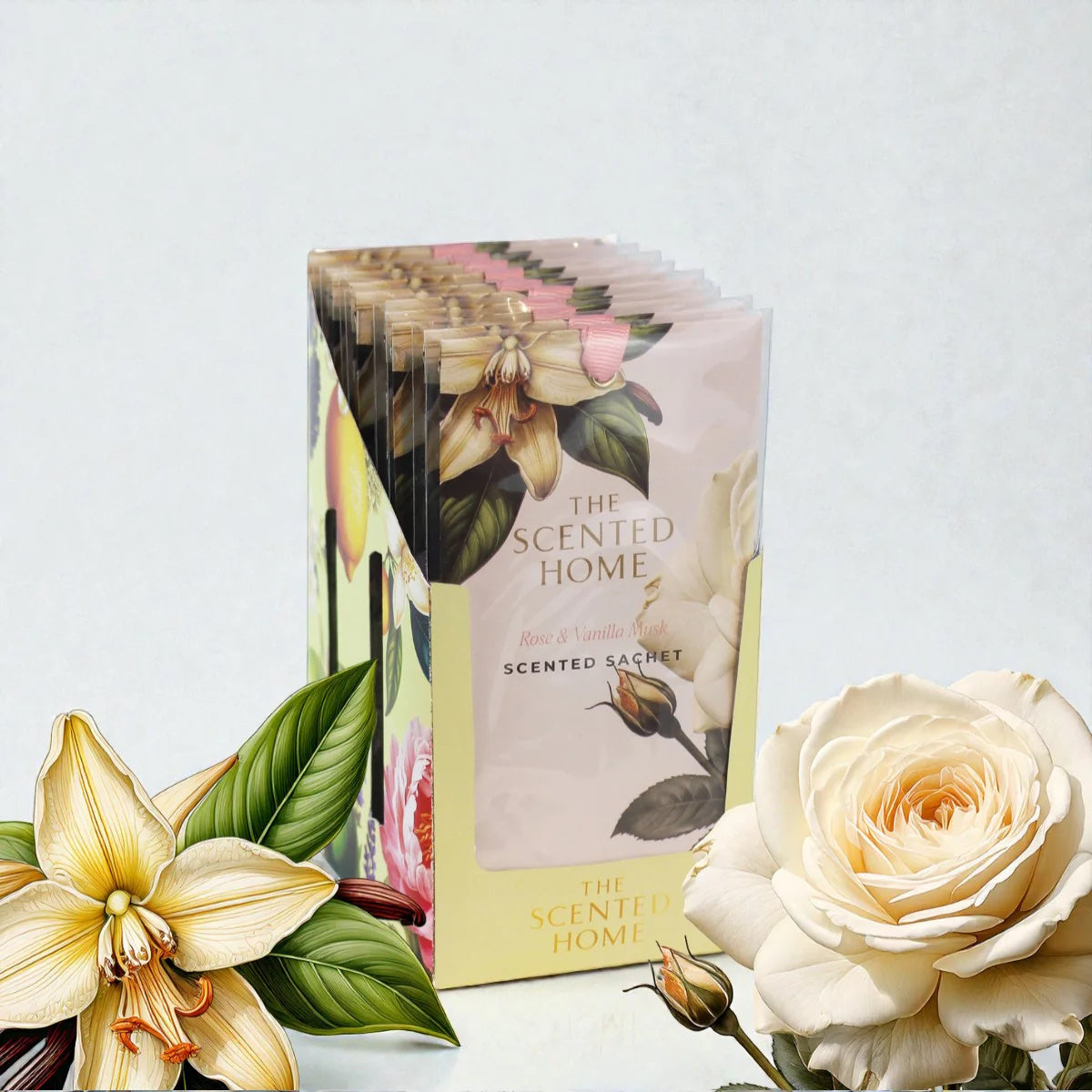 Rose & Vanilla Musk Scented Sachet