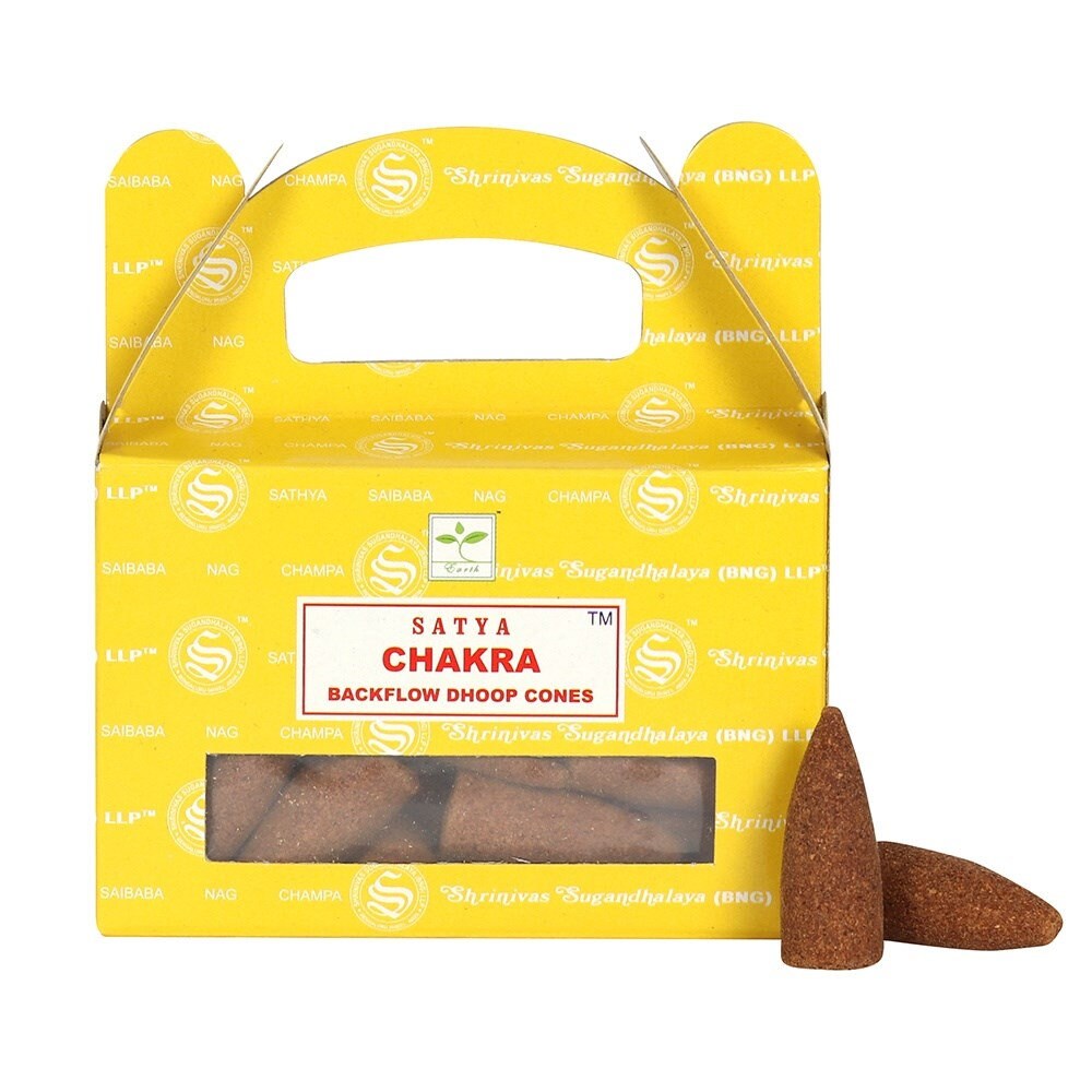 Chakra Satya Dhoop Backflow Cones