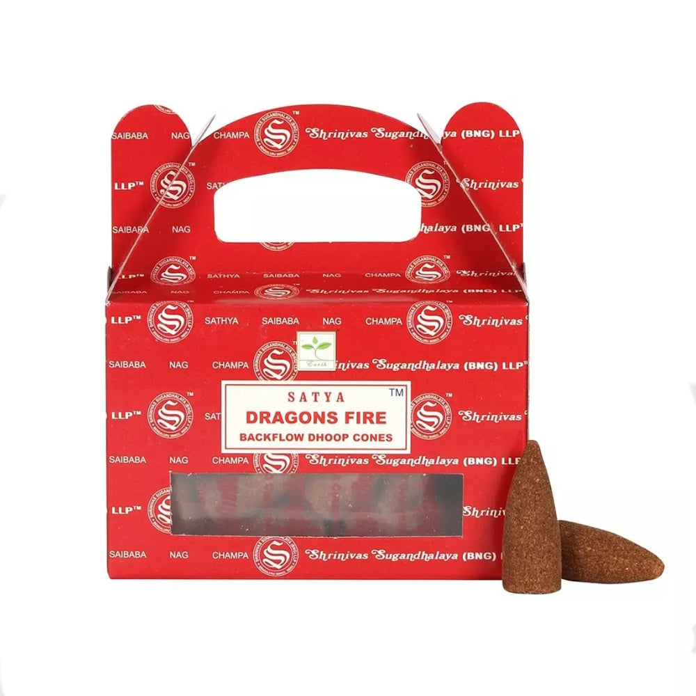 Dragon's Fire Satya Dhoop Backflow Cones