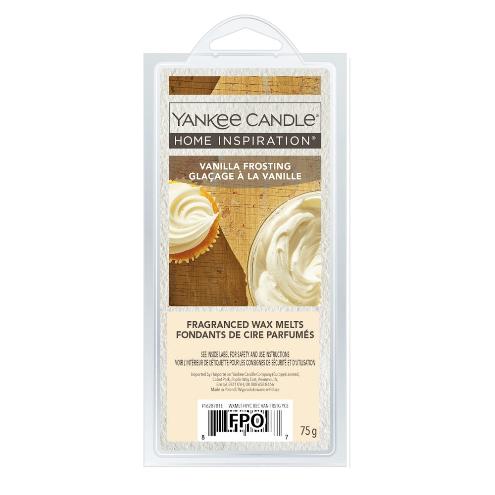 Vanilla Frosting Home Inspiration Wax Melt Block