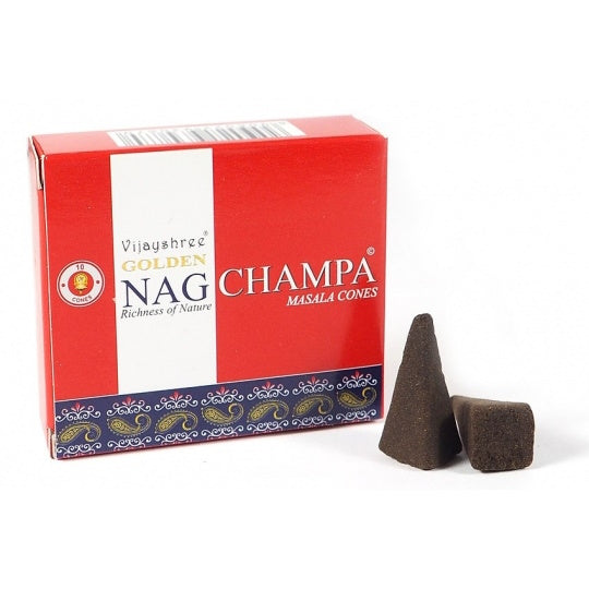 Champa Golden Nag Incense Cones