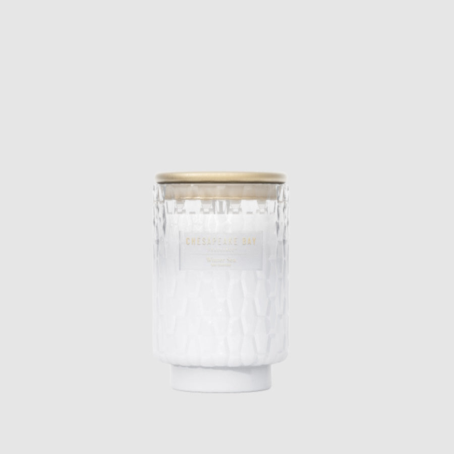 Winter Sea Chesapeake Bay Medium Candle