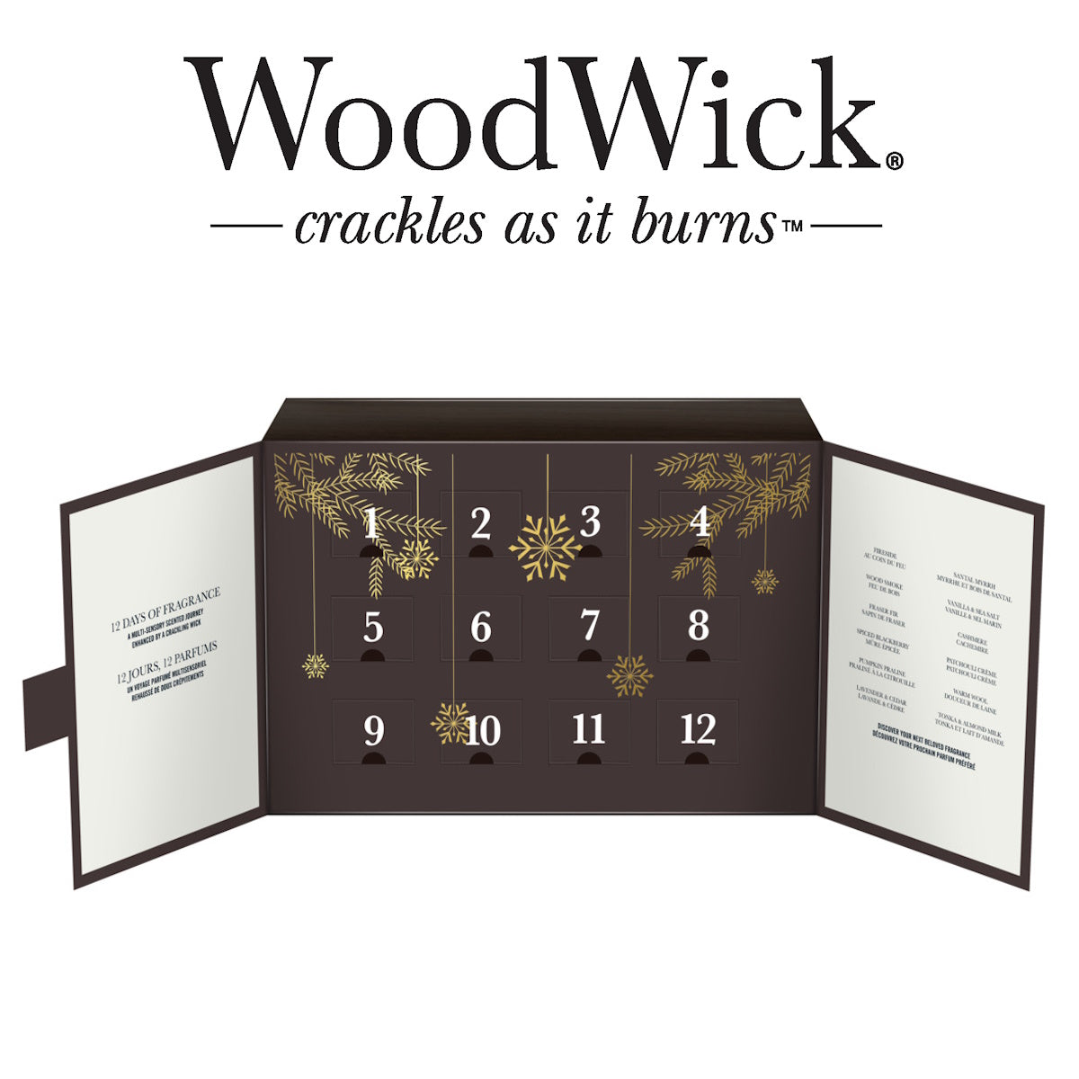 WoodWick Gift Set - 12 Days of Christmas