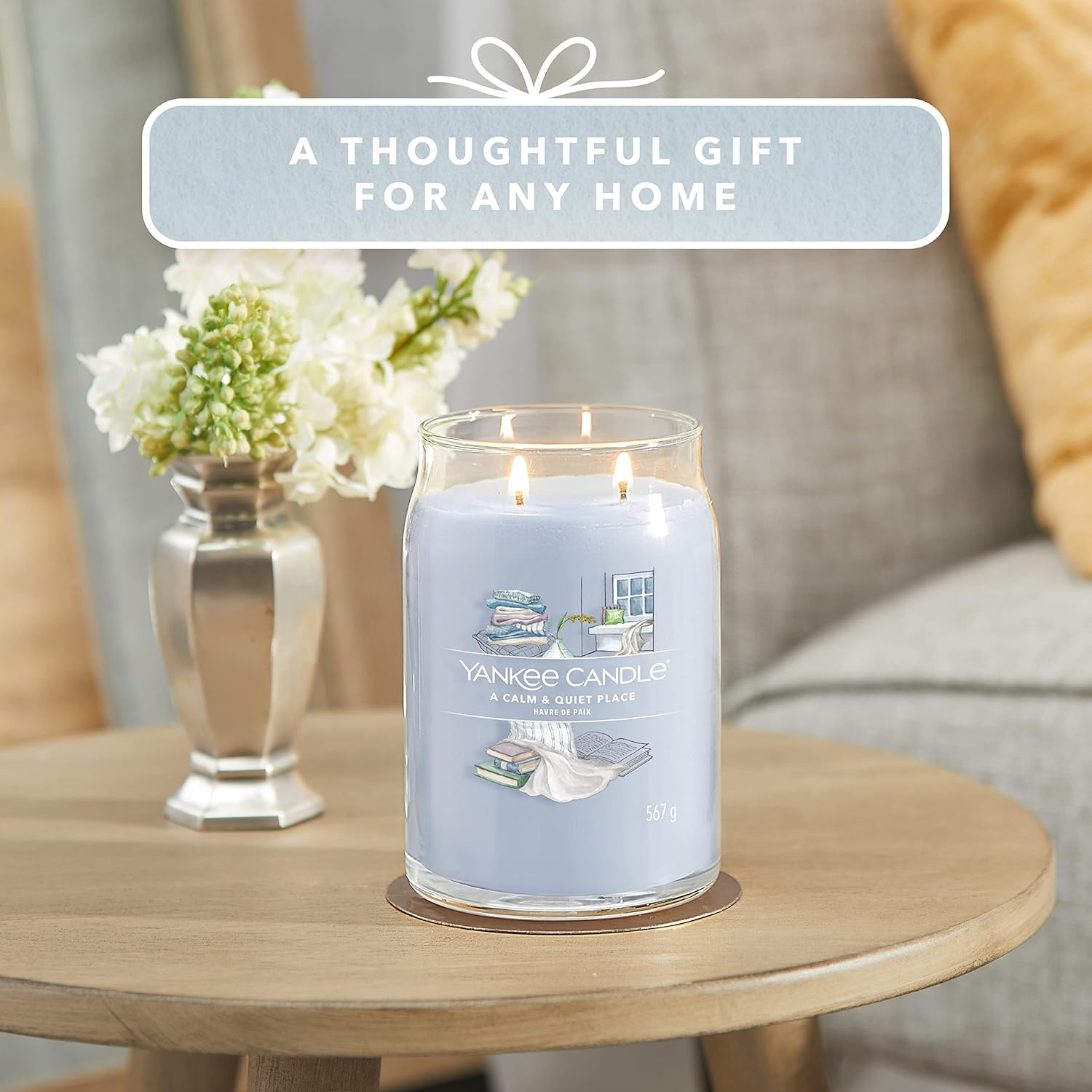 A Calm & Quiet Place Signature Large Jar - SALE