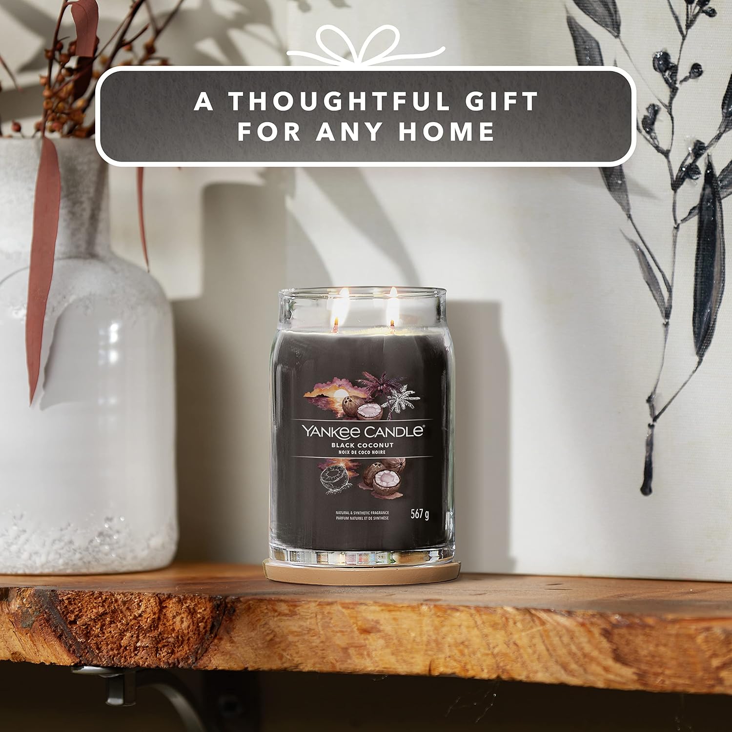 Black Coconut Signature Large Jar - SALE