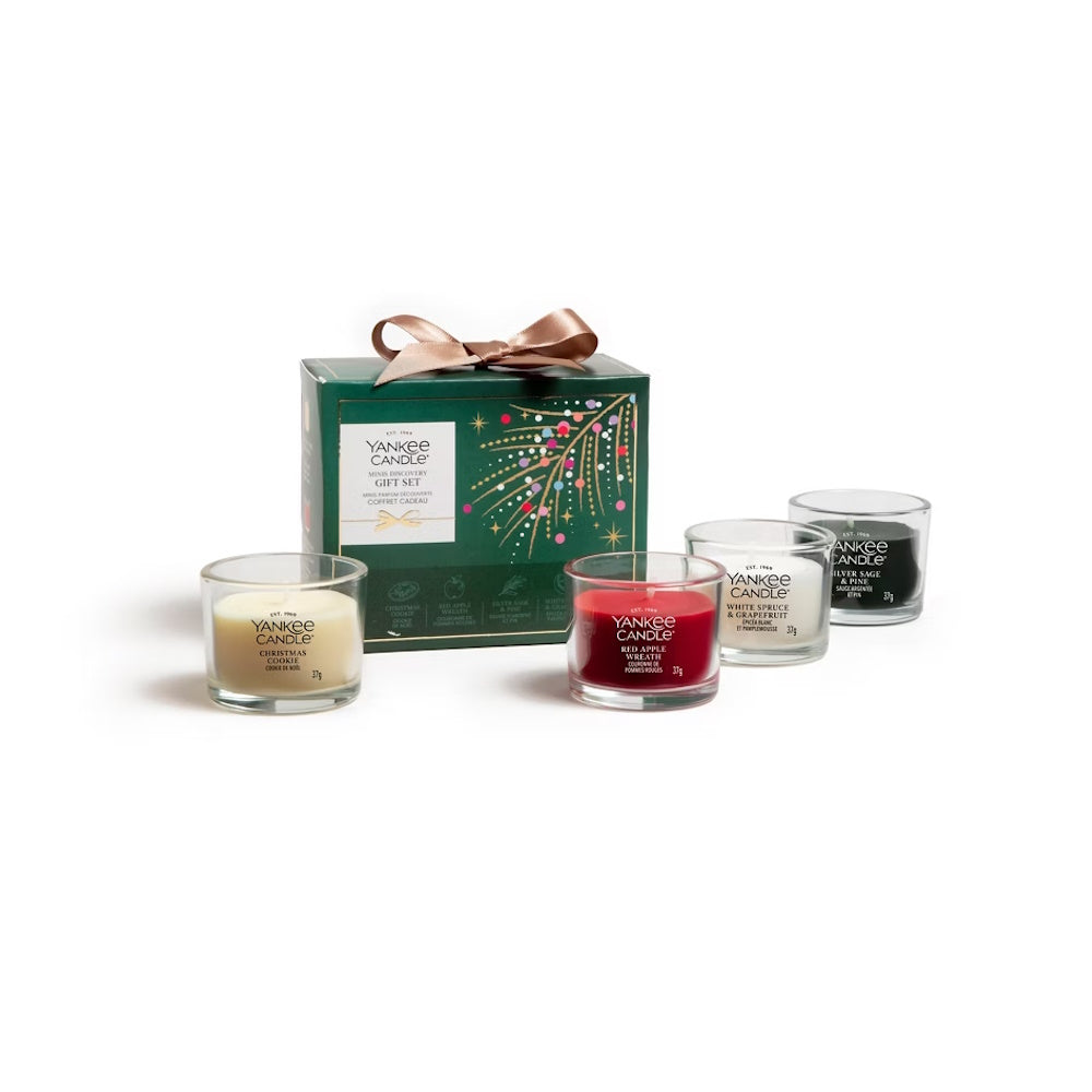 4 Pack Mini Candle 'Discovery' Christmas Gift Set