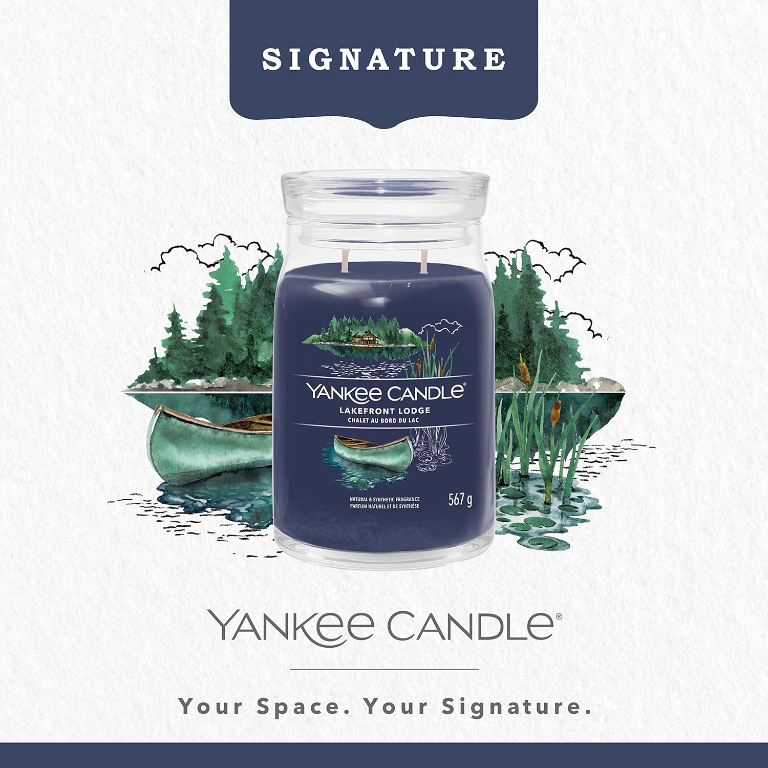 Lakefront Lodge Signature Large Jar  - Last Chance