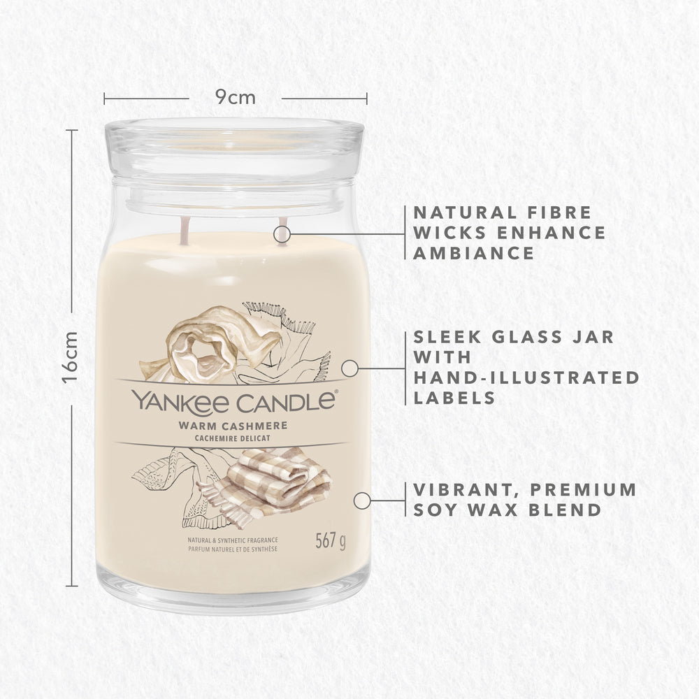 Warm Cashmere Signature Large Jar - SALE