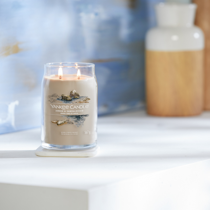 Amber & Sandalwood Signature Large Jar - SALE