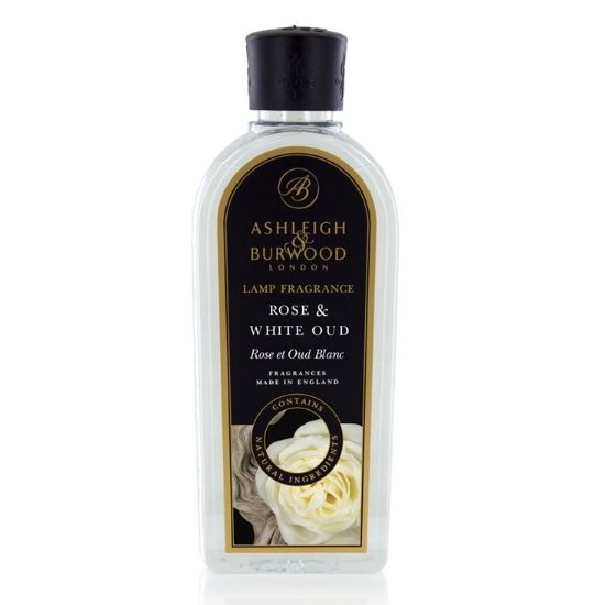 Rose & White Oud 500ml Lamp Fragrance