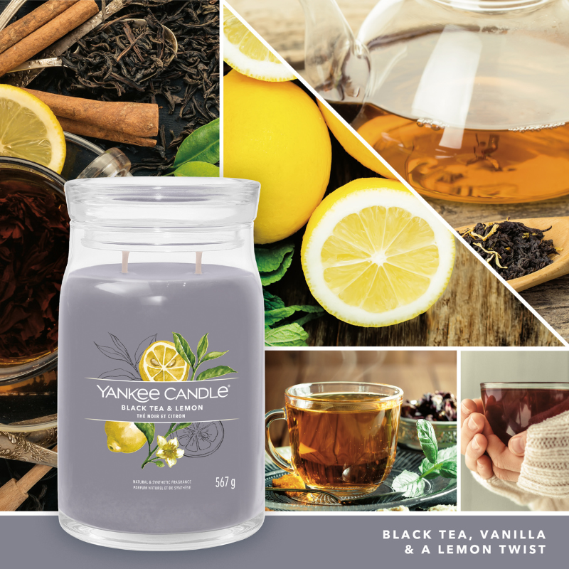 Black Tea & Lemon Signature Large Jar - Last Chance