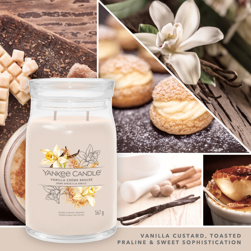 Vanilla Crème Brûlée Signature Large Jar - SALE