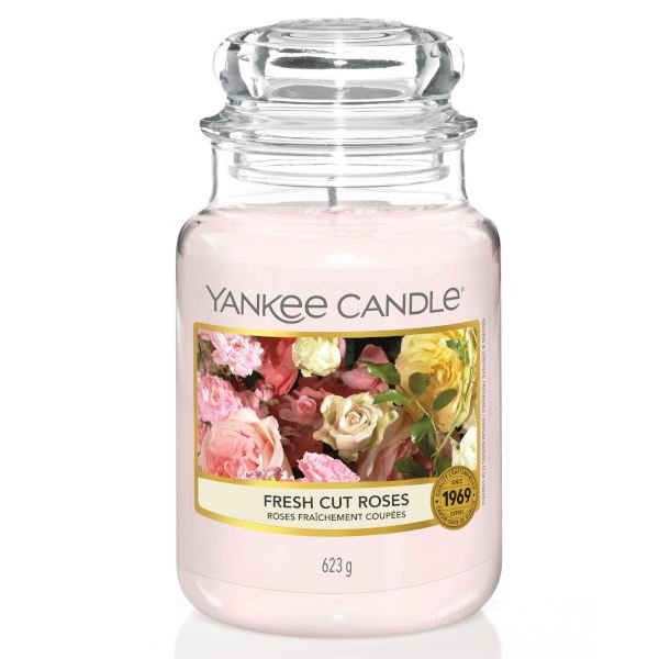 Fresh Cut Roses Classic Large Jar