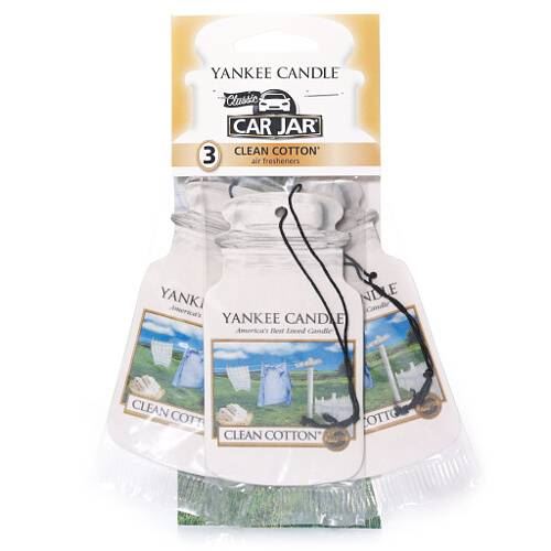 Clean Cotton Classic Car Jar 3 Pack - SALE